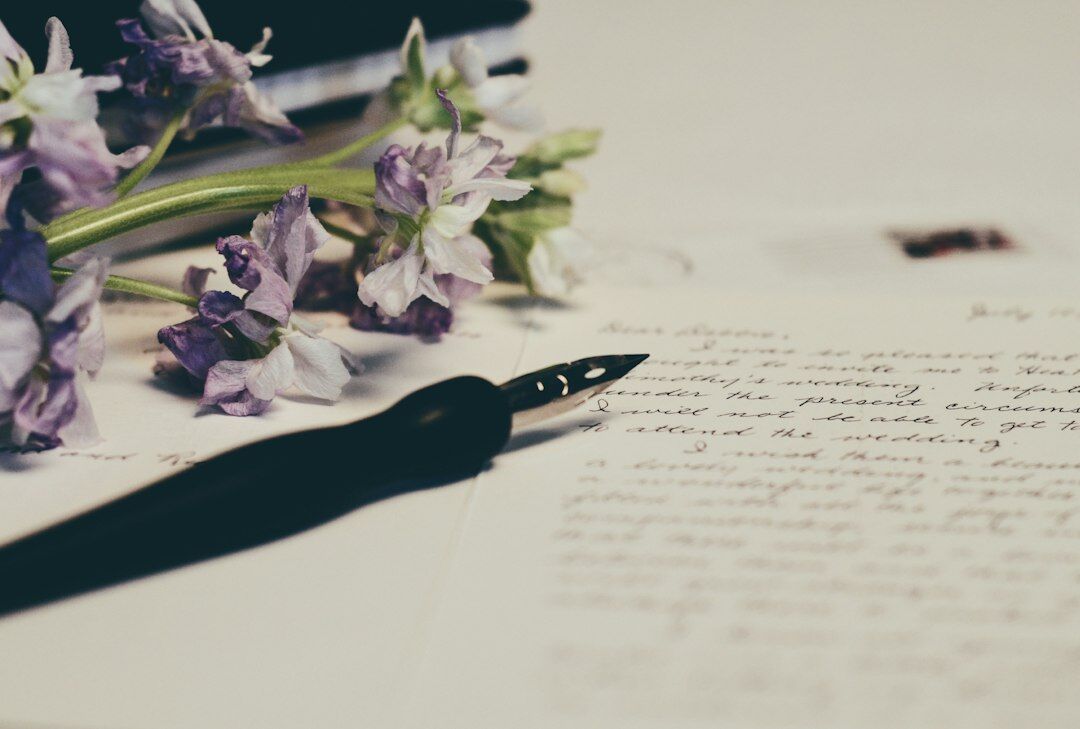 inspirational writing space